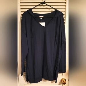 LuLaRoe NWT Navy Eliza Long Sleeve Top